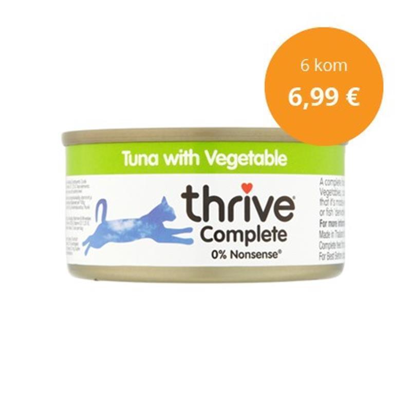 Thrive paket Complete tuna in zelenjava 6x75g