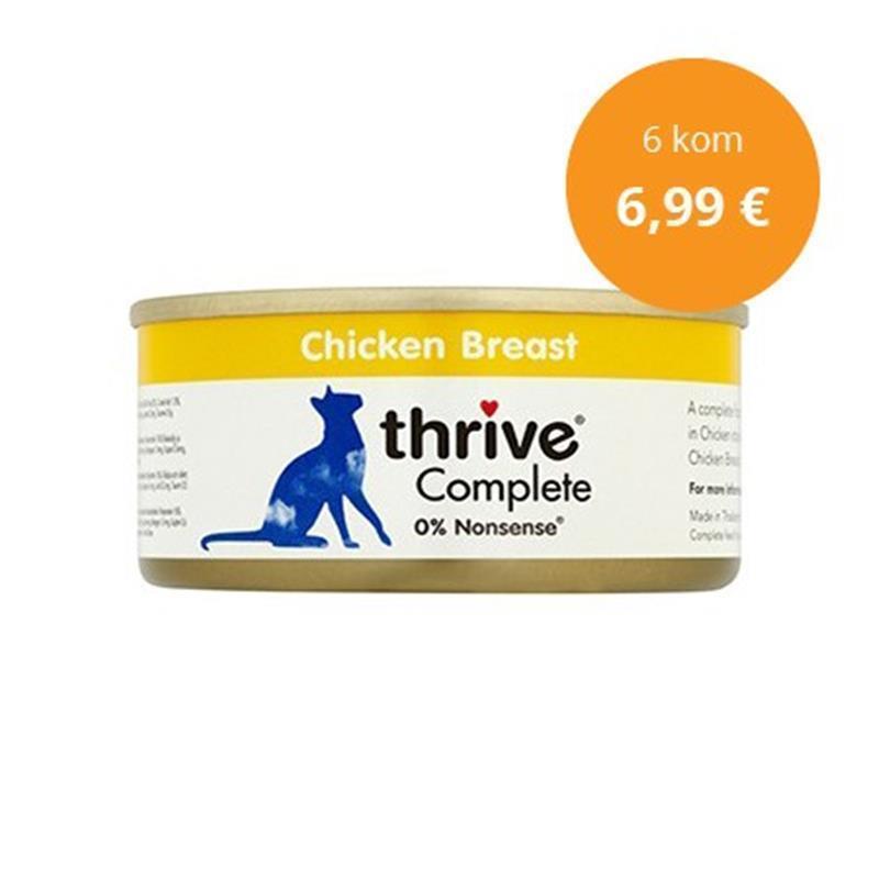 Thrive paket Complete piščanec 6x75g