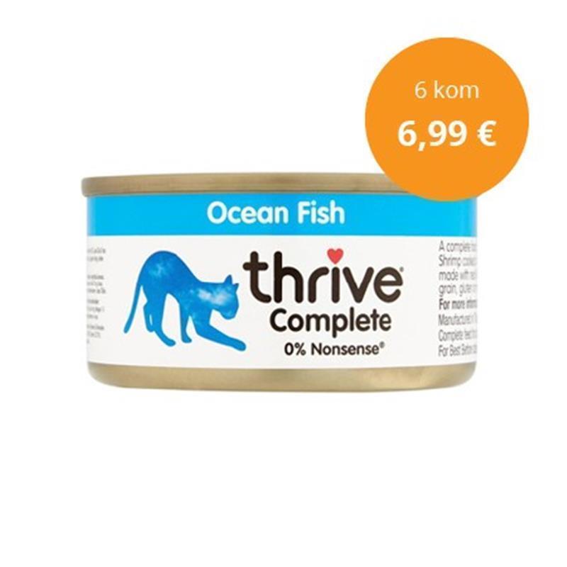 Thrive paket Complete oceanska riba 6x75g