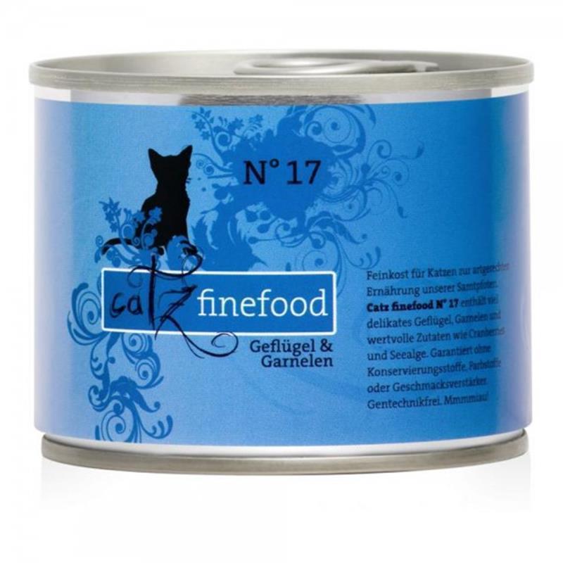 Catz Finefood no. 17 perutnina in kozice 200g