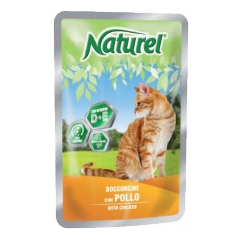 Naturel cat vrečka piščanec 100g