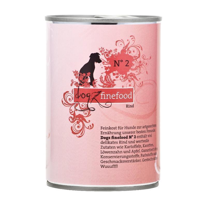 Dogz Finefood no. 2 govedina 400g