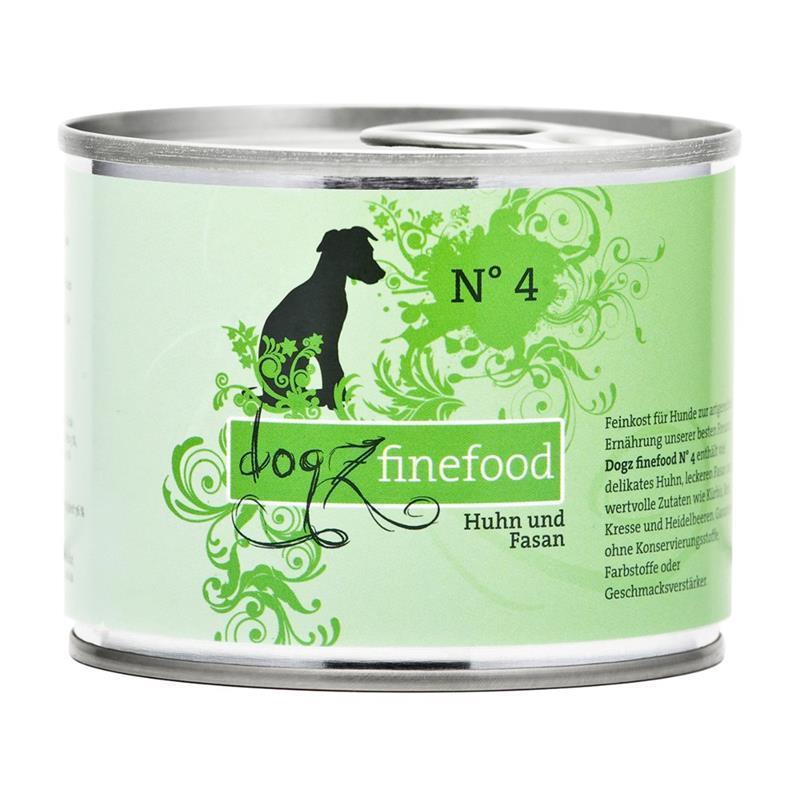 Dogz Finefood piščanec in fazan 6x200g