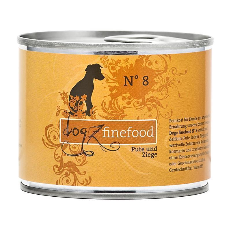 Dogz Finefood no. 8 puran in koza 200g