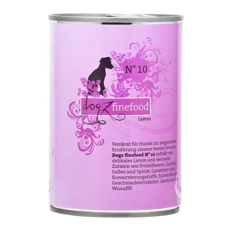 Dogz Finefood no. 10 jagnjetina 400g