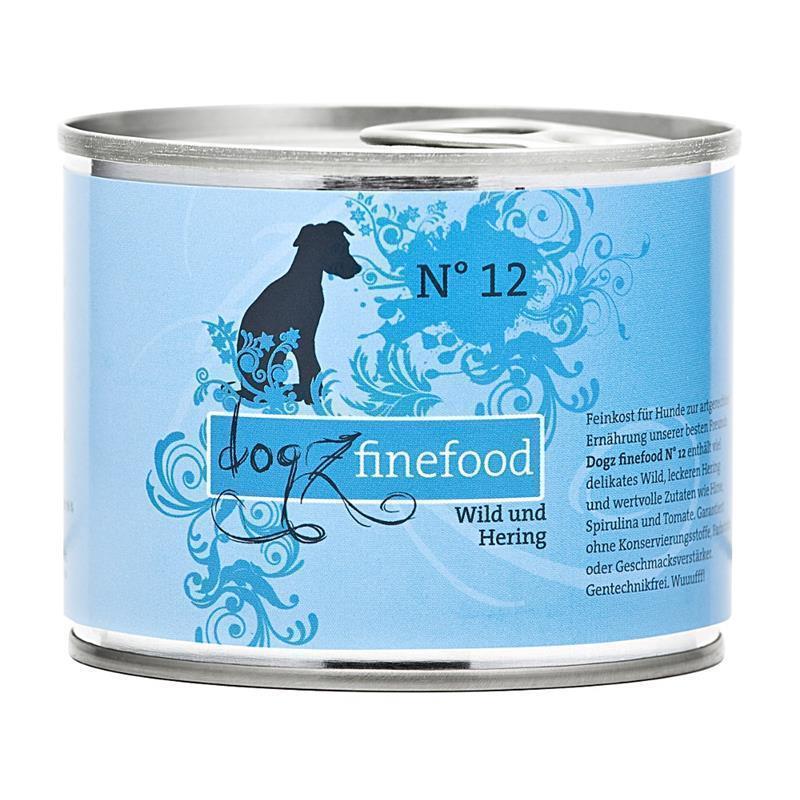 Dogz Finefood no. 12 divjačina in slanik 200g