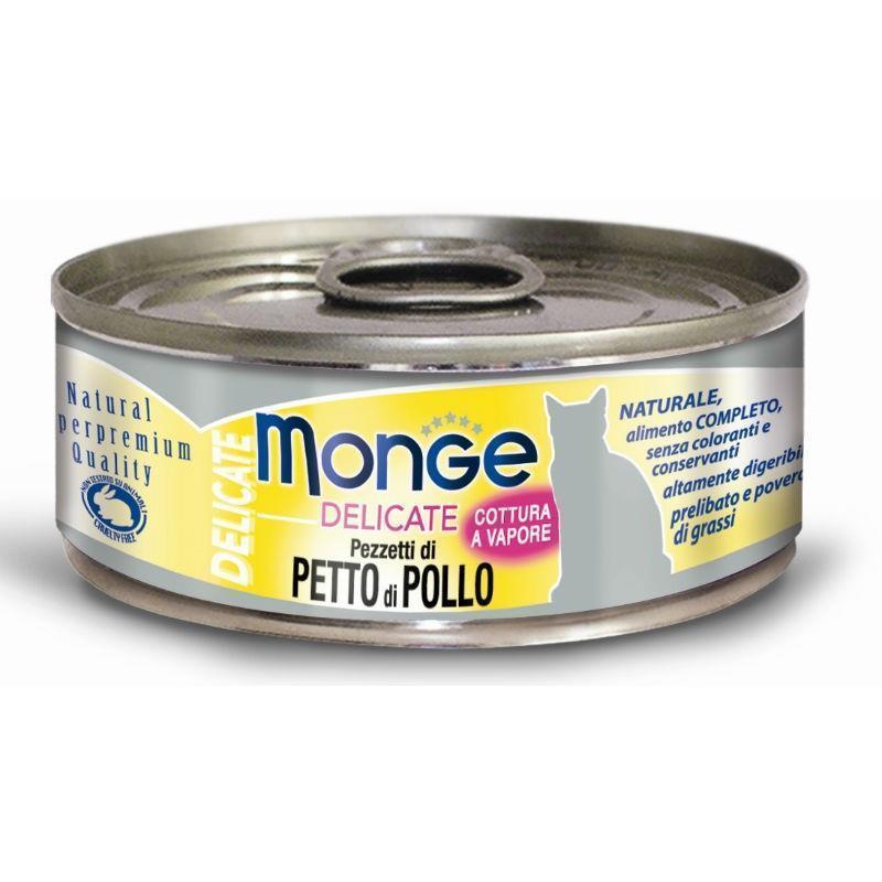 Monge Cat Delicate piščančja prsa 80g