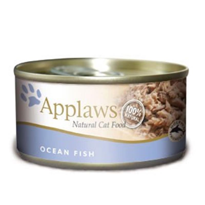 Applaws mokra hrana za mačke Adult Ocean fish 156g