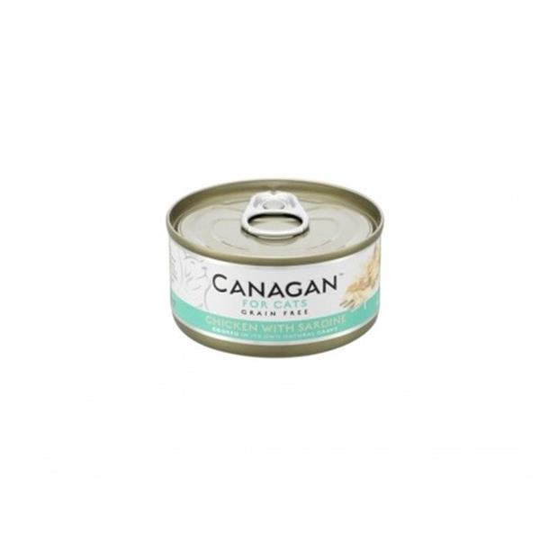 Canagan za mačke piščanec s sardinami 75g