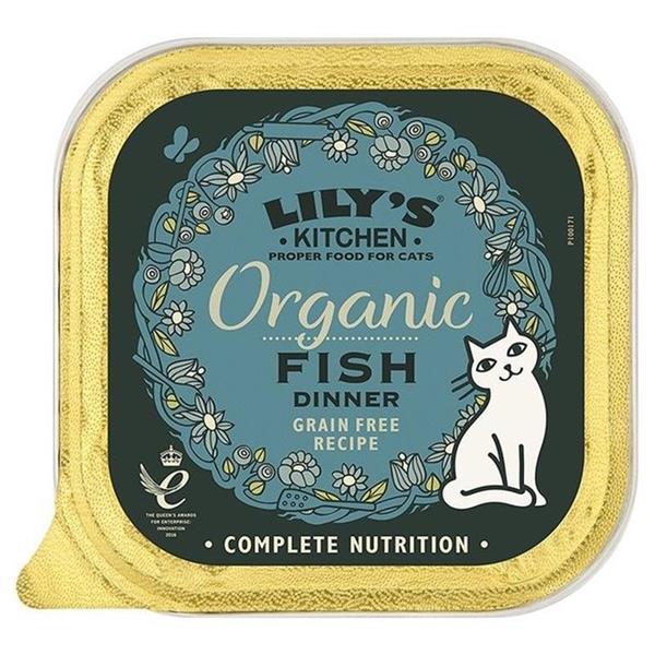 Lily's Kitchen organsko ribje kosilo za mačke 85g
