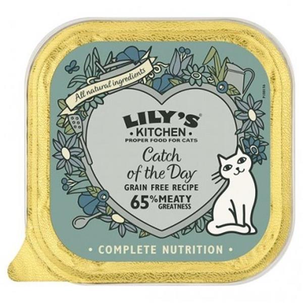 Lily's Kitchen mešan paket mokre hrane za mačke 8x85g