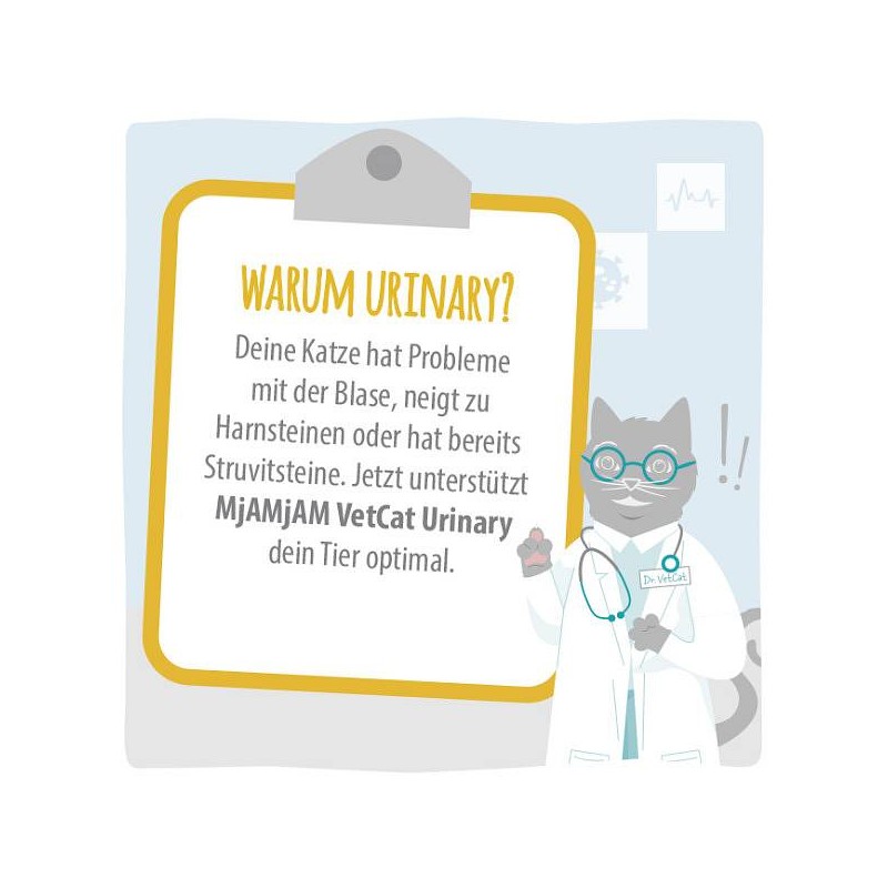 Mjamjam VetCat Urinary Piščanec 200g