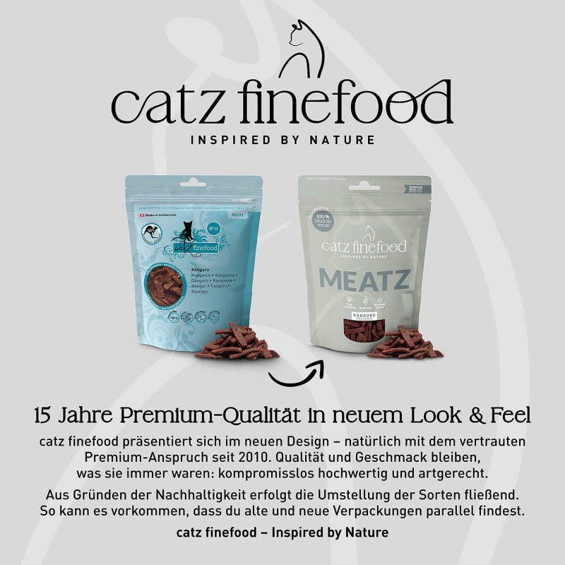 Catz Finefood Meatz no. 13 priboljški kenguru 45g