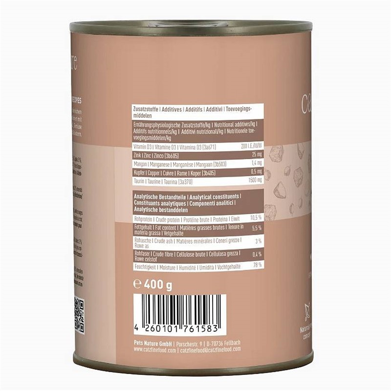 Catz Finefood no. 09 divjačina 400g
