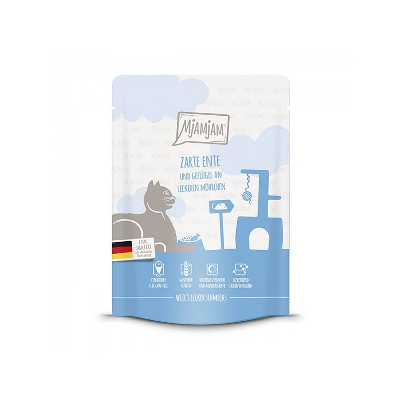 Mjamjam Raca, perutnina in korenček 300g