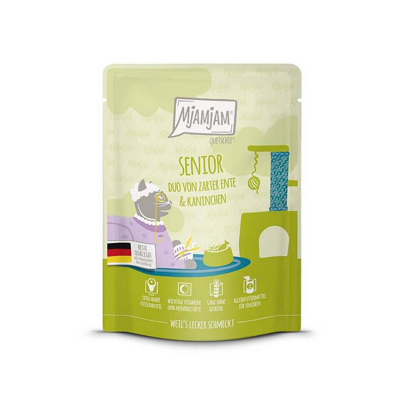 Mjamjam DUO Senior Raca in kunec 300g