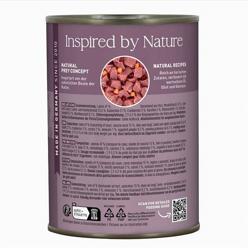 Catz Finefood no. 11 jagnjetina in zajec 400g