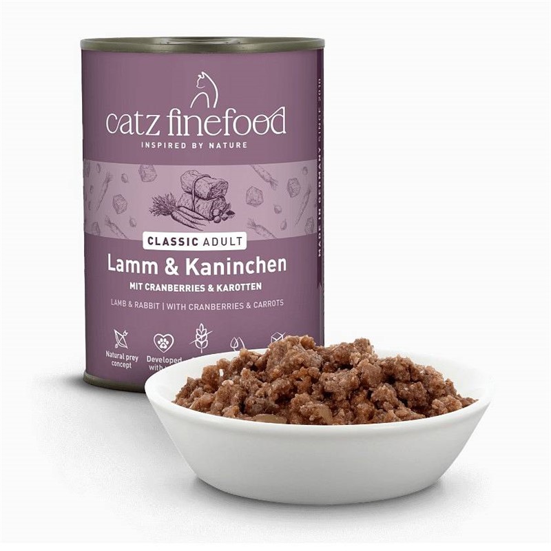 Catz Finefood no. 11 jagnjetina in zajec 400g