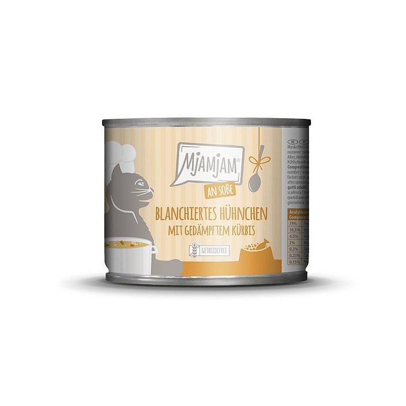 Mjamjam v omaki Piščanec in buča 185g