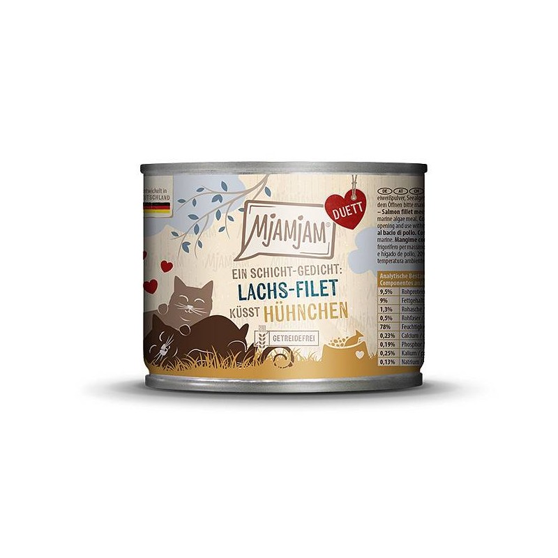 MjAMjAM Duet Losos poljubi piščanca 190g