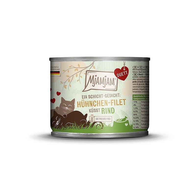 MjAMjAM Duet Piščanec poljubi govedino 190g