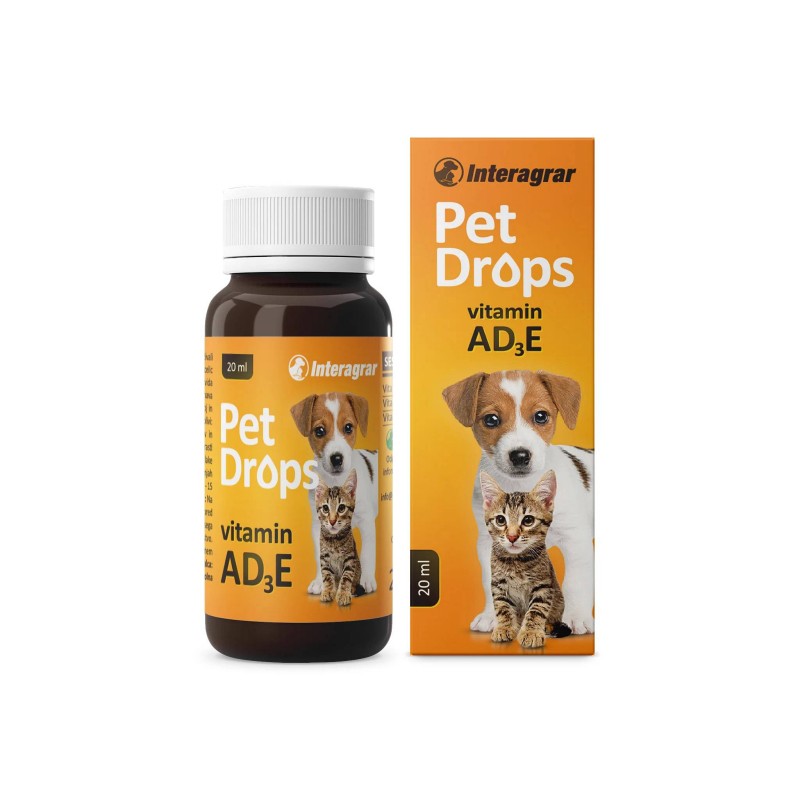 PetDrops vitamin A D3 E