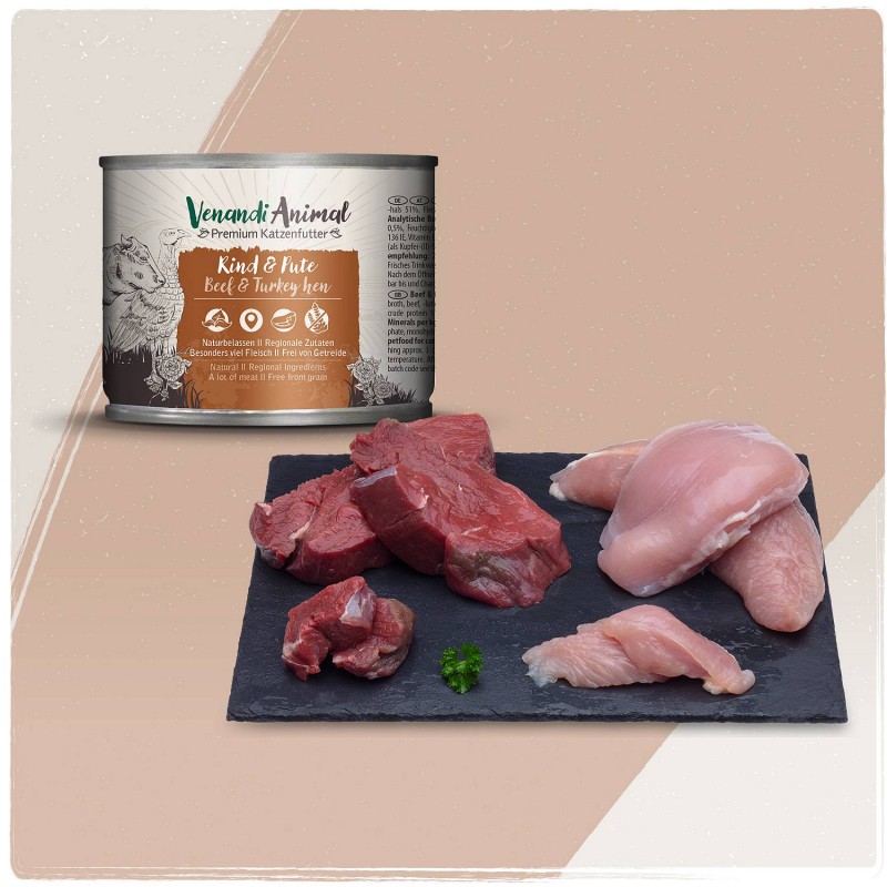 Venandi Govedina in puran 200g