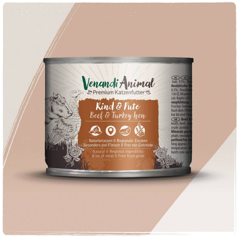 Venandi Govedina in puran 200g