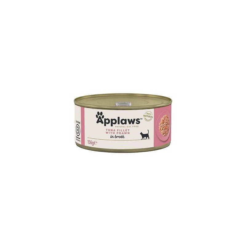 Applaws mokra hrana za mačke Adult Tuna fillet & Prawn 156g