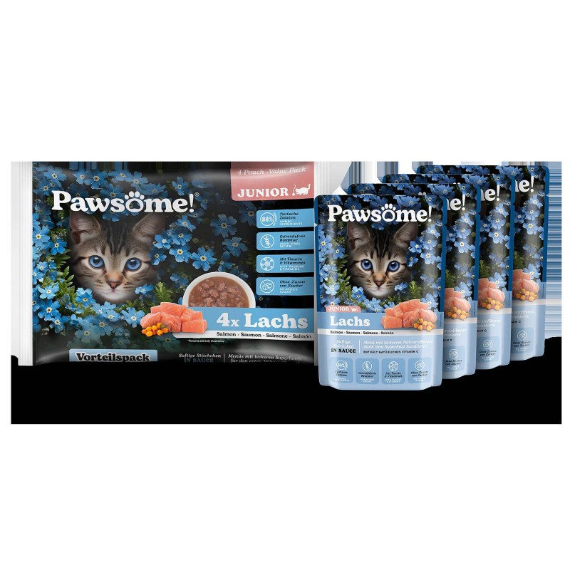 Pawsome Junior Losos 4x85 g