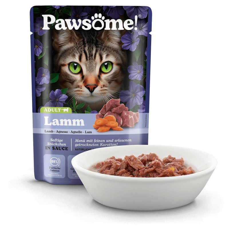 Pawsome Adult Jagnjetina 85 g
