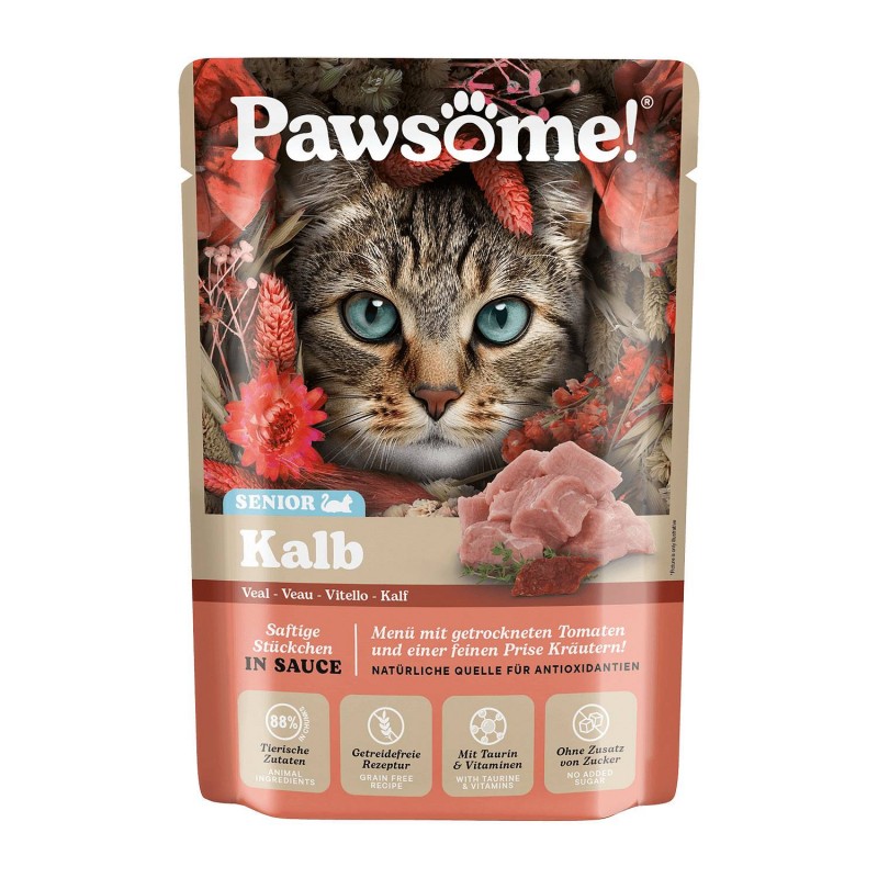 Pawsome Senior Teletina 85 g