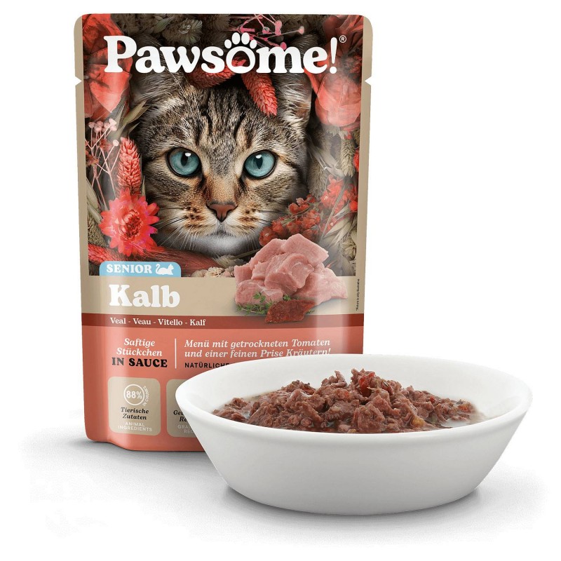 Pawsome Senior Teletina 85 g