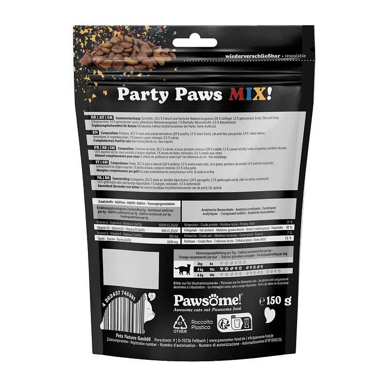 Pawsome Crunchy Paws party Mix150g