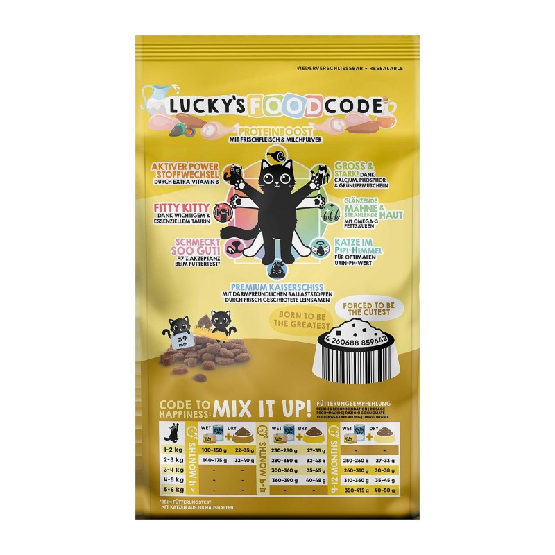 Lucky Lou Code Kitten Perutnina in piščanec