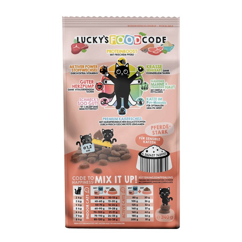 Lucky Lou Code Sensitive Govedina in konj