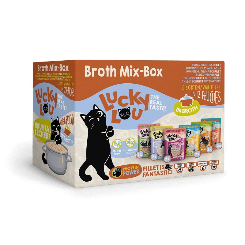 Lucky Lou EF Broth-Mix-Box 12x70g