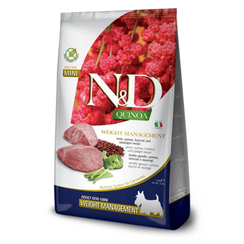 N&D Quinoa Dog Weight Management Mini 2,5kg