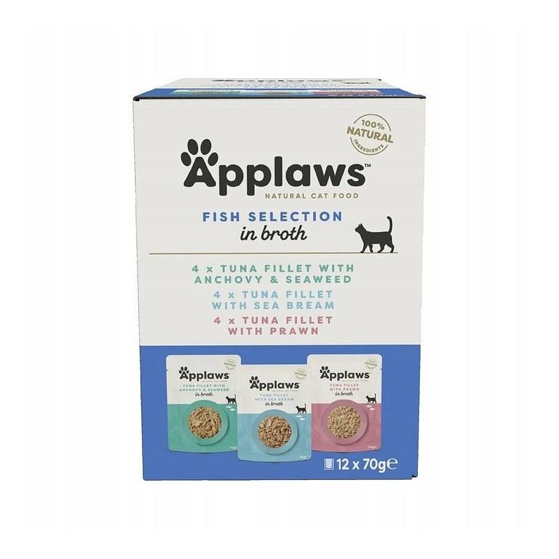 Applaws Ribji izbor vrečke 12x70g