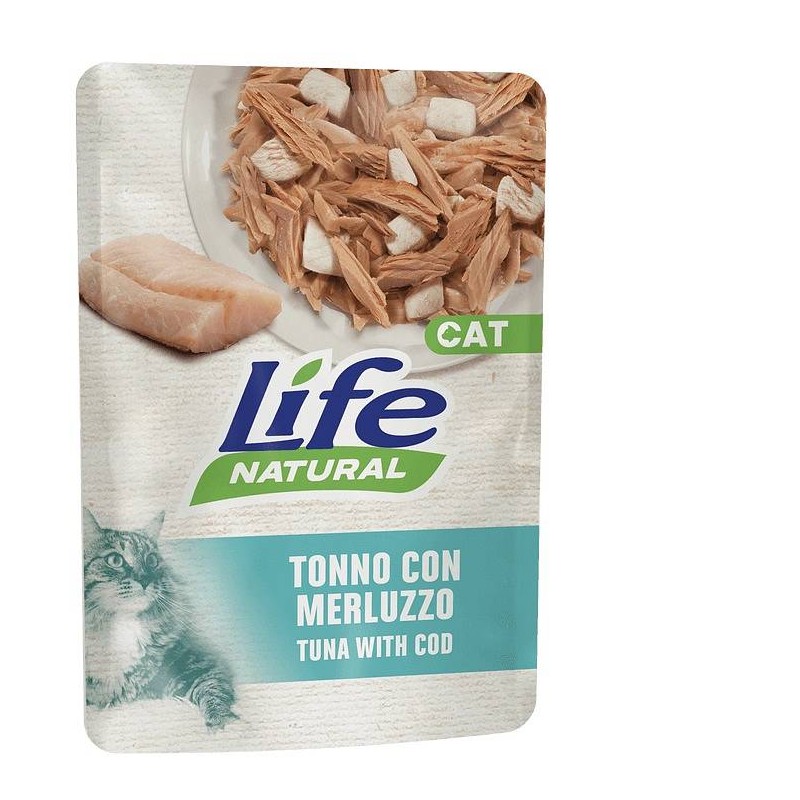 Lifecat vrečka Tuna in trska 70g
