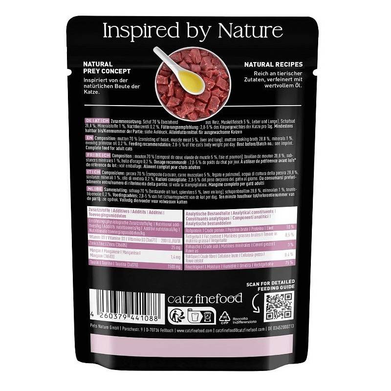 Catz Finefood Purrrr no. 113 ovčetina 85g