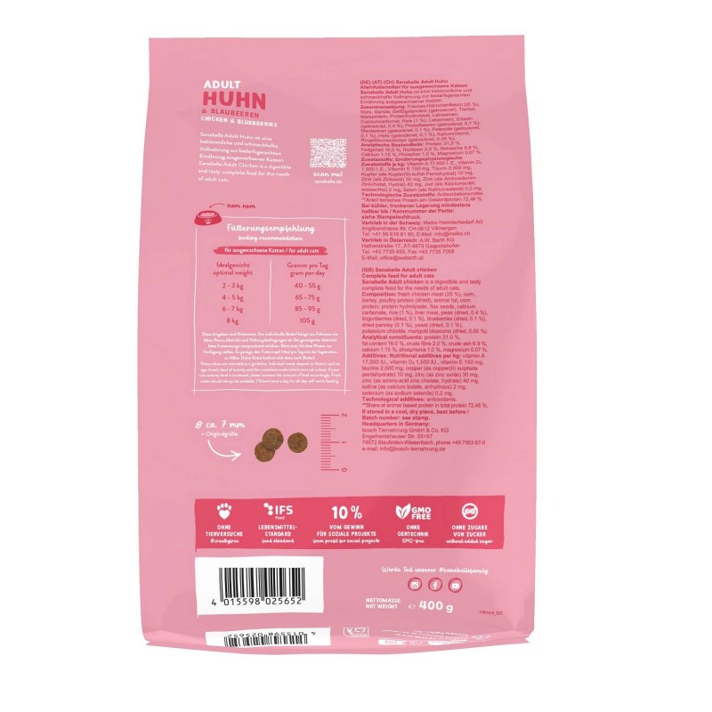 Sanabelle briketi Adult Piščanec