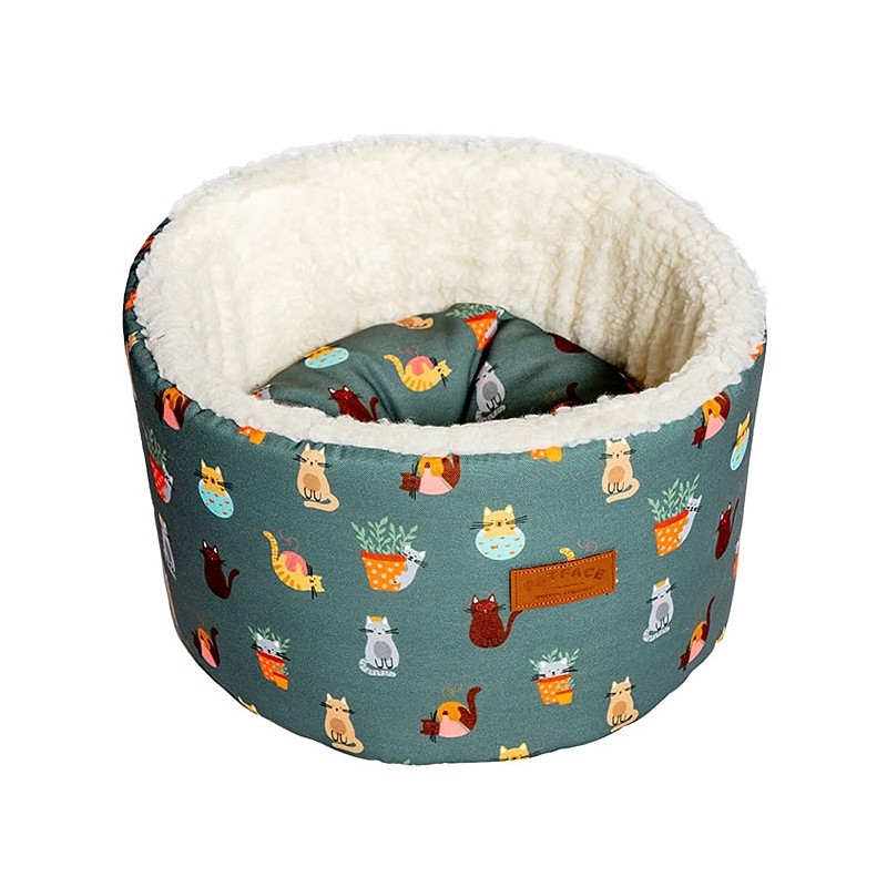 FatFace postelja Cat Cosy Mischievous Cats