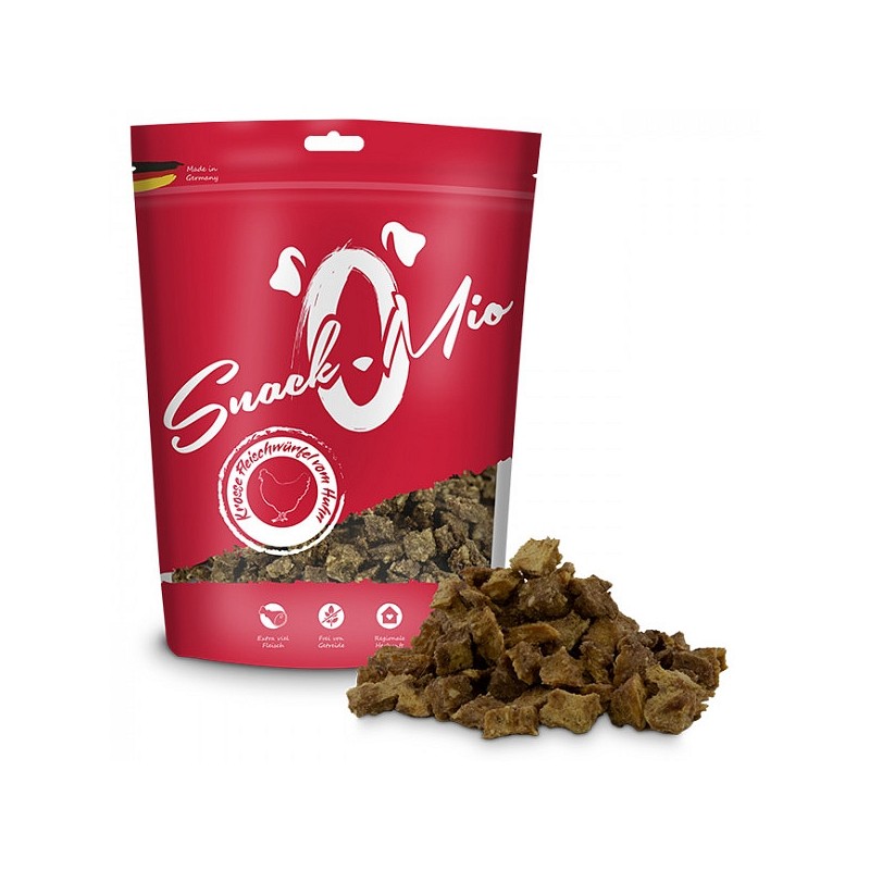 SnackOMio Piščančje mesne kocke 125g