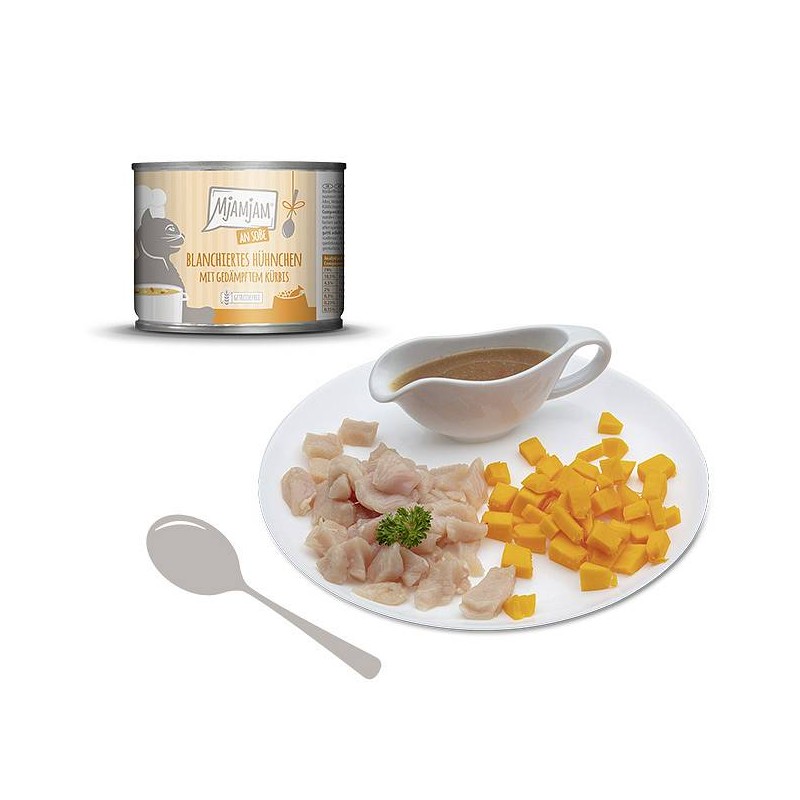 Mjamjam v omaki Piščanec in buča 185g