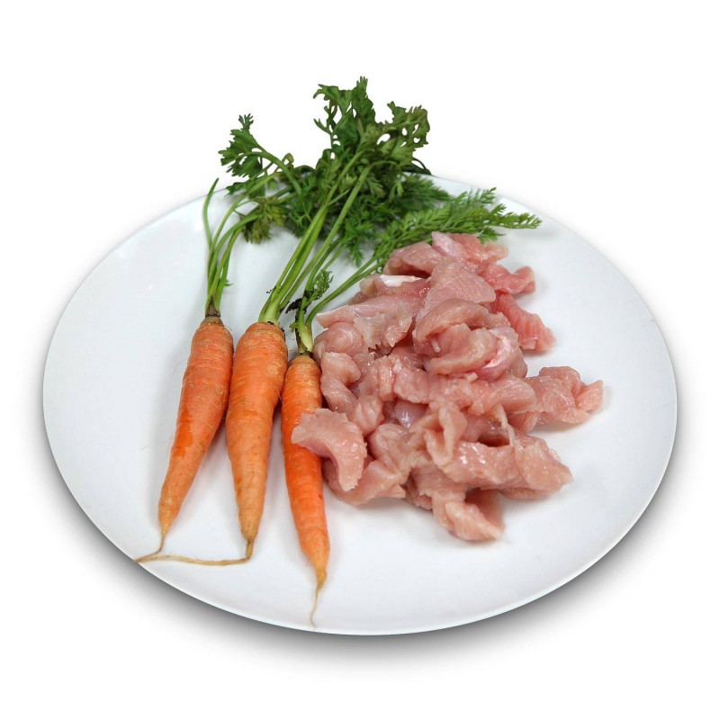 Mjamjam Puran in korenček 300g