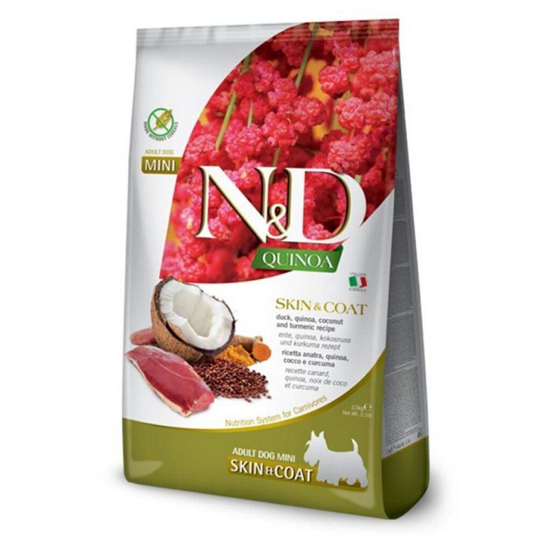 N&D Quinoa Dog Skin & Coat Raca Mini 2,5kg