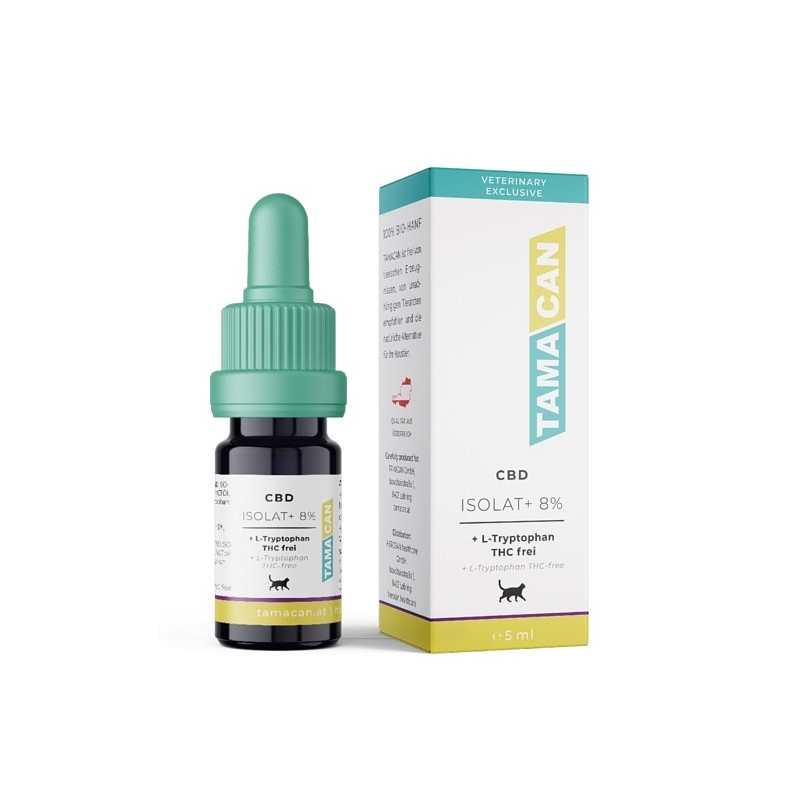 Tamacan Isolat + za mačke CBD 8%