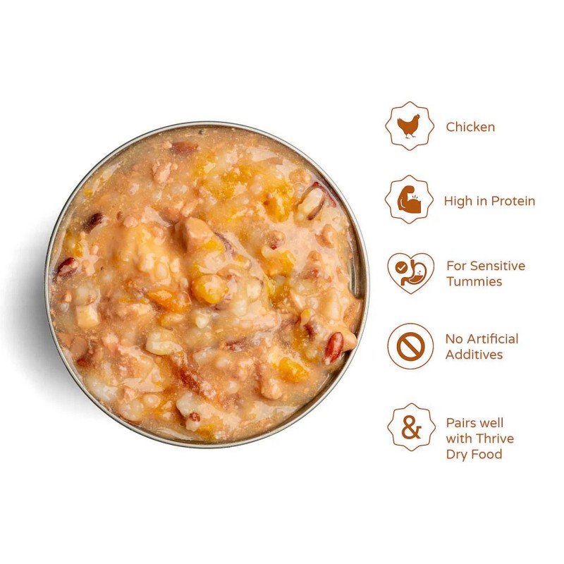 Thrive Complete piščanec in jetra z zelenjavo 75g