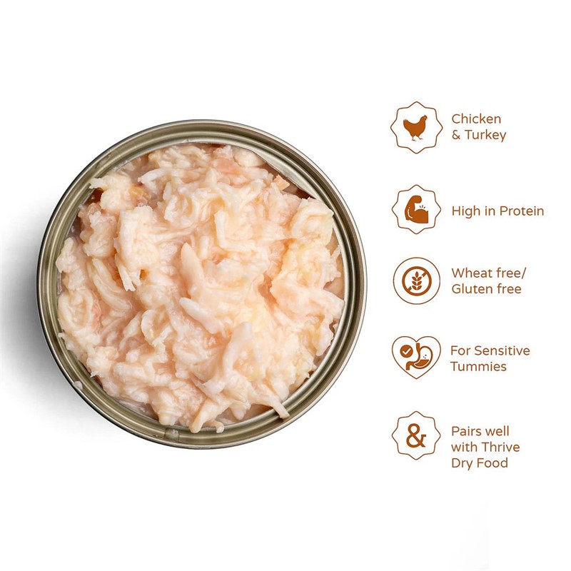 Thrive Complete piščanec in puran 75g